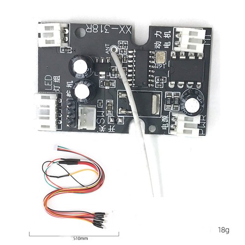 Placa de circuito de control remoto 2,4G a gran escala luz de Turing para coche de radiocontrol WPL D42/D12 - Imagen 12 de 12