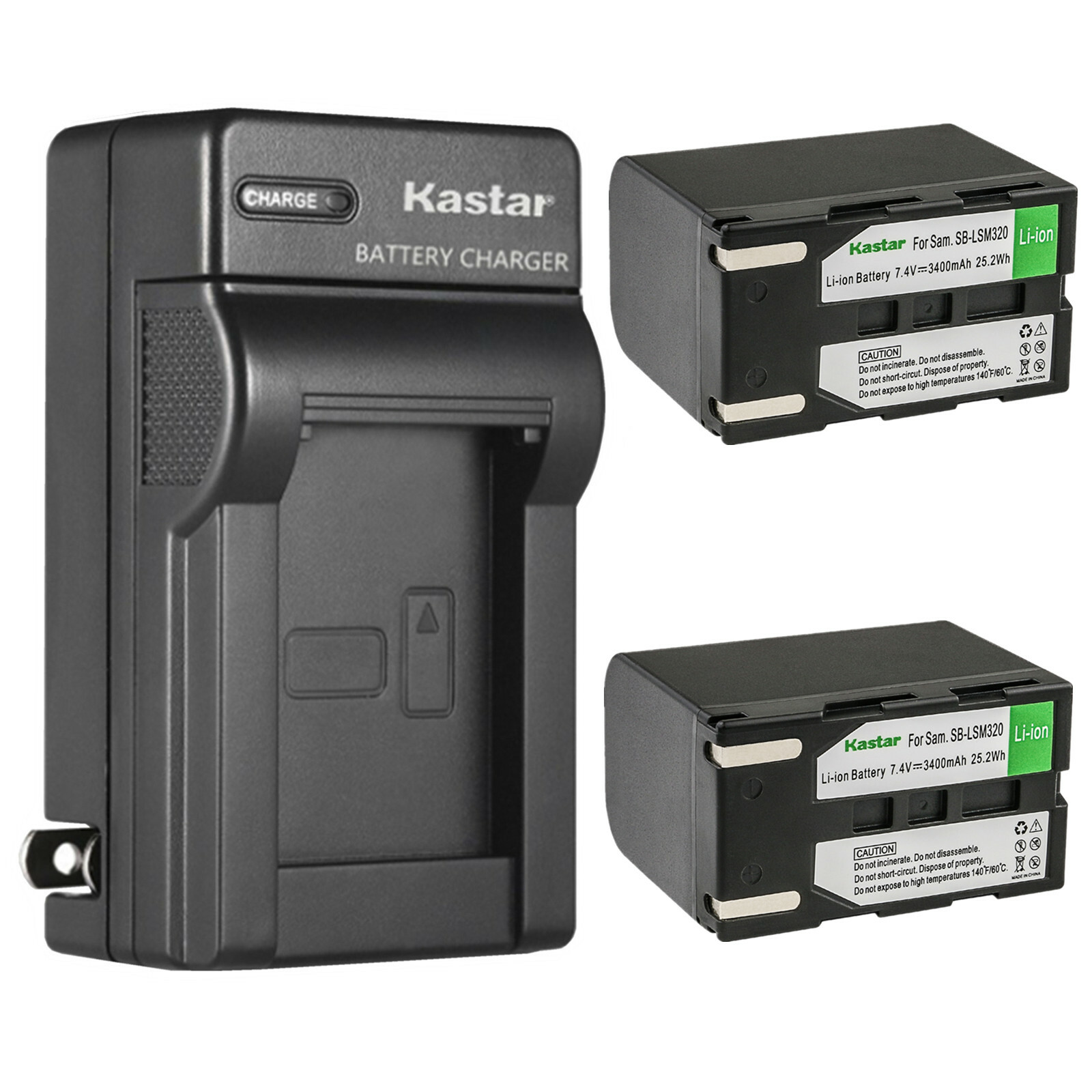 Kastar Battery AC Wall Charger for Samsung SB-LSM320 Samsung