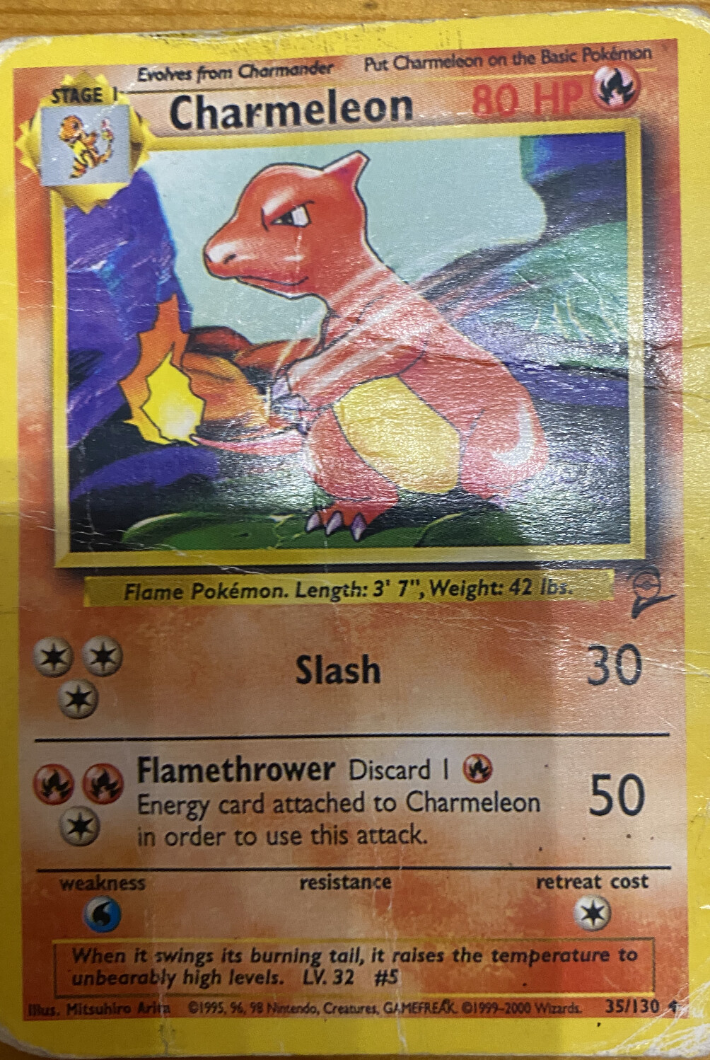 Pokemon Charmeleon 1995 card | eBay