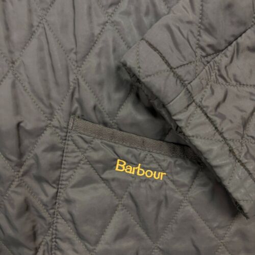 Barbour Jacket Adult Large Brown Quilted Country Field Hunting Coat Mens - Picture 4 of 9