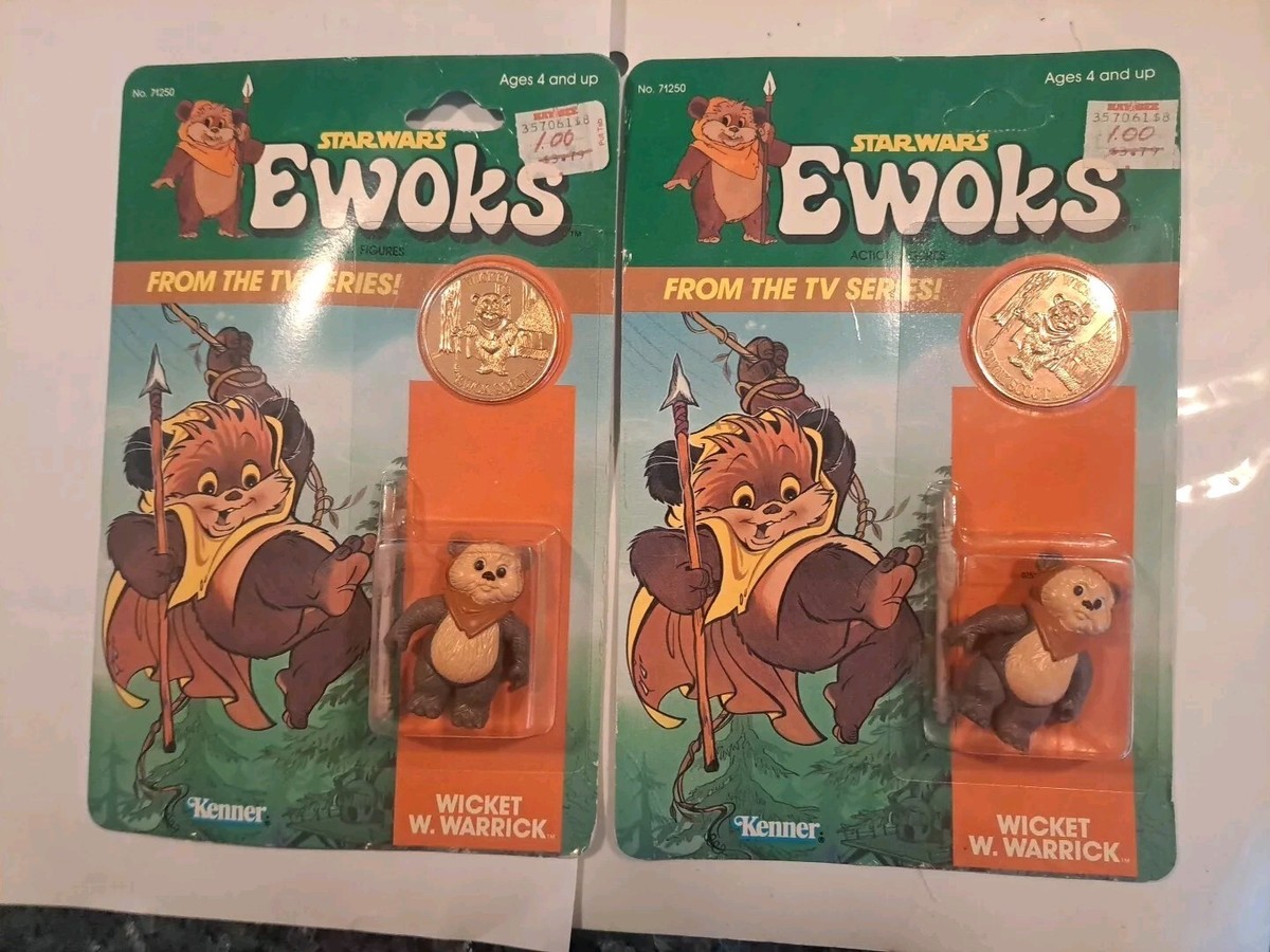 Kenner Ewoks Wicket W Warrick Star Wars Sealed 1985 Cartoon