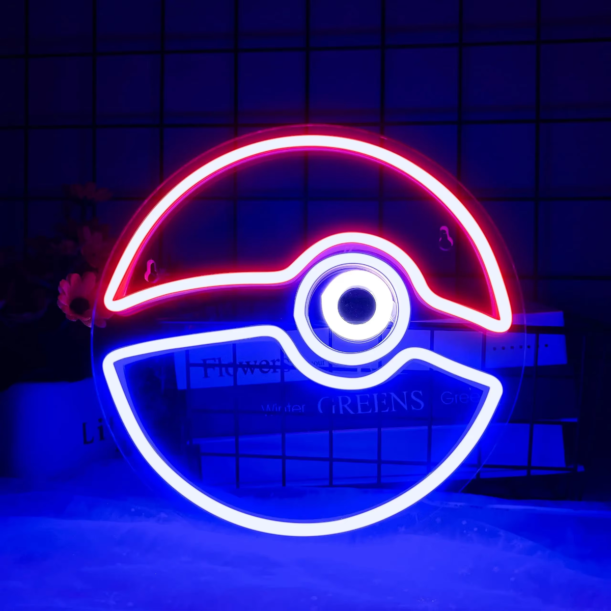 ポケモンボール ネオンライト　POKÉMON Pokeball neon LED light Pokemon | eBay