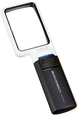 NEW!! ESCHENBACH hand-held 4X LED magnifying glass Mobirakkusu 1511-4 from Japan