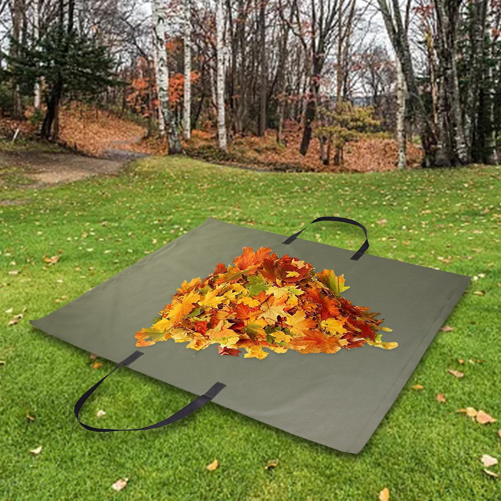 2 in 1 Reusable Garden Leaf Bag Plant Trash Trimming Grass Clippings