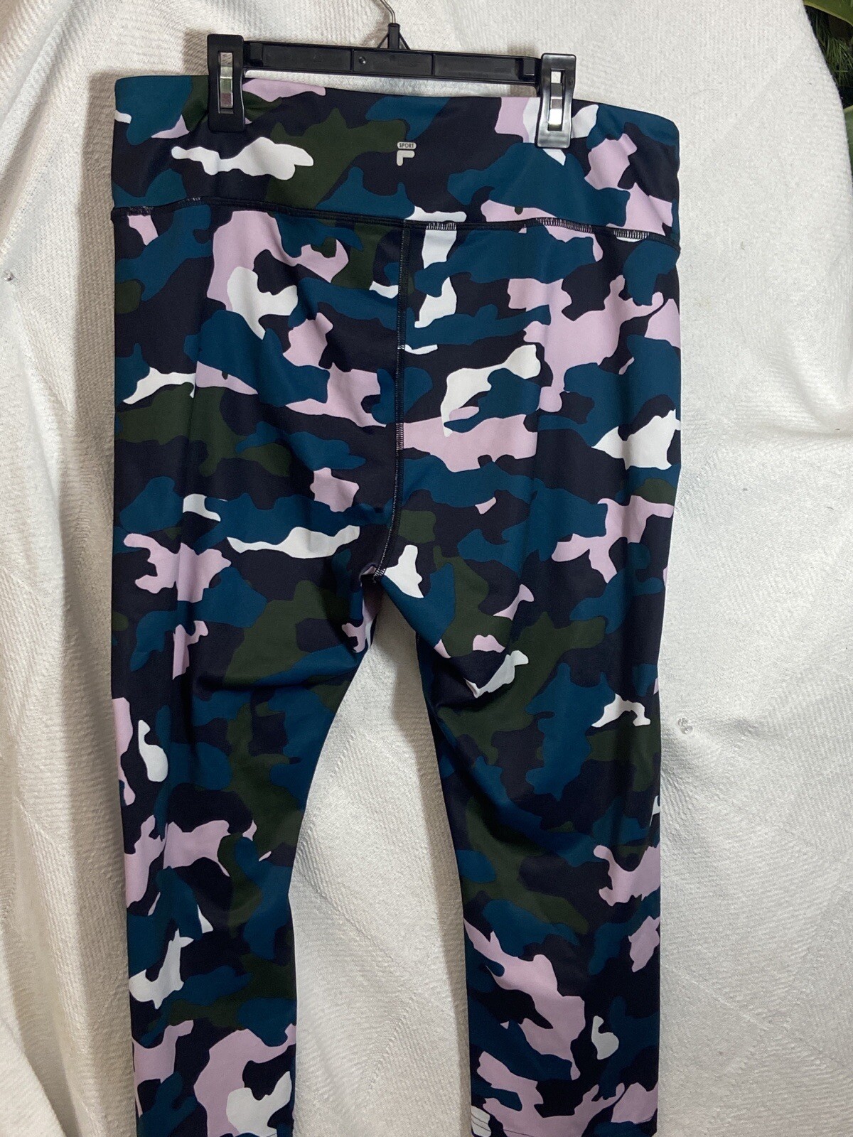 FILA SPORT LEGGINGS DONNA L YOGA FULL VERDE NERO ROSA BIANCO MIMETICO ⭐️COME NUOVI⭐️