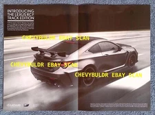 2020 Lexus RC F Track Edition Fold-Out Ad "Lifting This Page Will Change..."