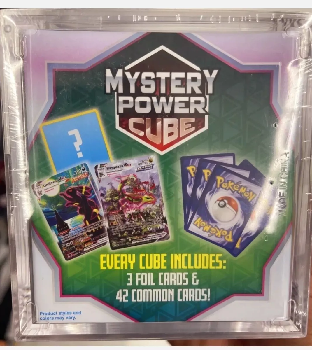 Pokémon Mystery Power Cube Trading Card Game 