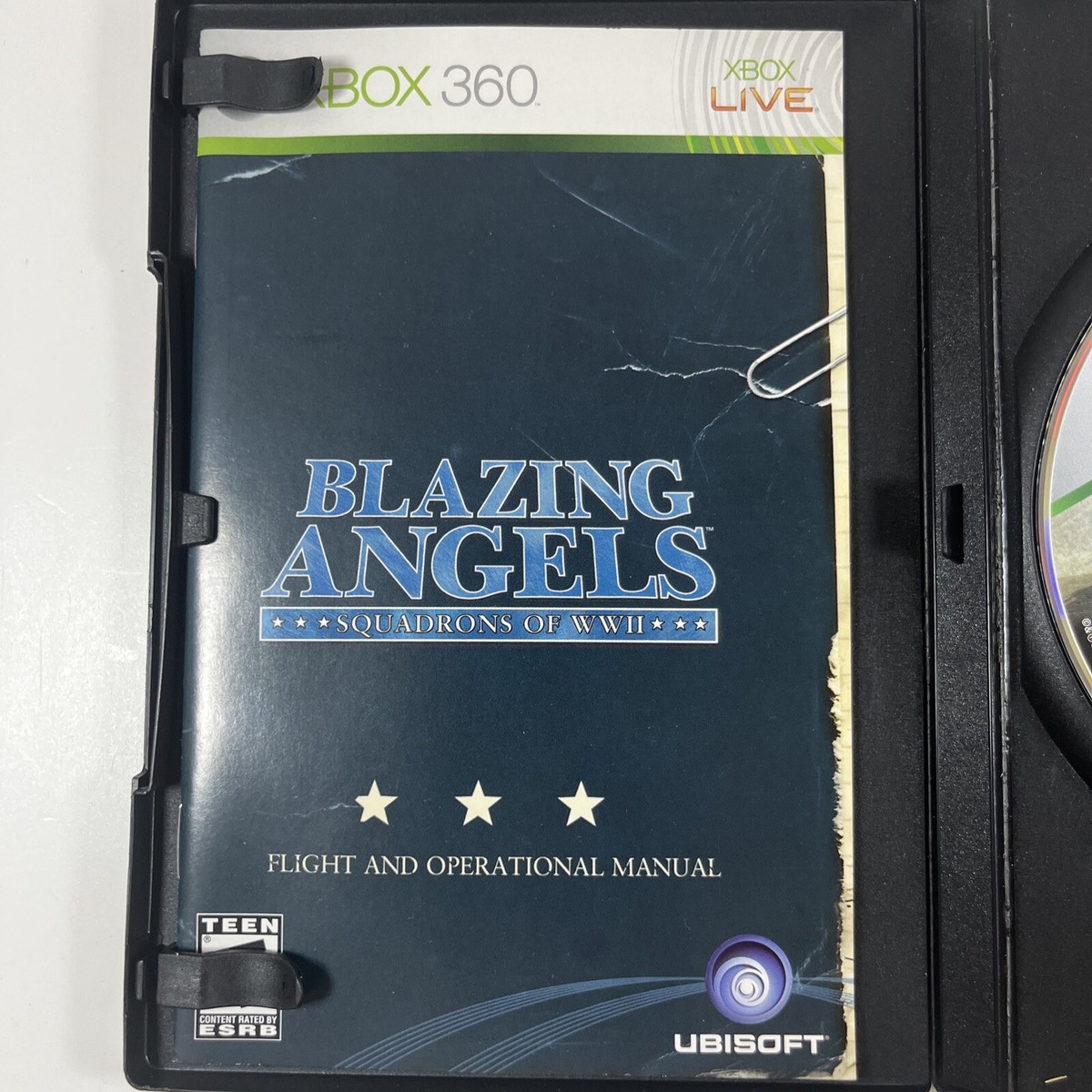 Blazing Angels: Squadrons of WWII (Microsoft Xbox 360, 2006