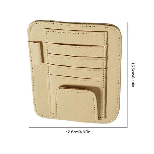 Car Glasses Clip Organizer Storage Holder Interior Sun Visor Clips Accessories - Foto 7 di 18