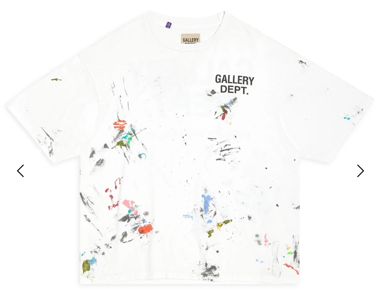 Gallery Dept Paint Shop souvenir t shirt authentic