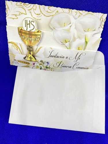 24 Invitaciones de Primera Comunion(Spanish First Communion Invitations),Favors - Picture 10 of 10