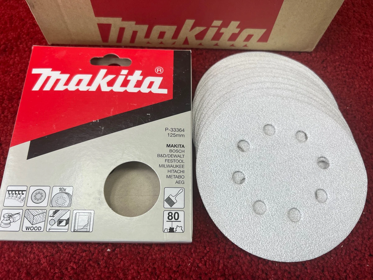 10xMakita 125mm 5