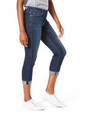 Levi's Signature by Levi Strauss  Co. Women's Modern Capri Size 20 Blue