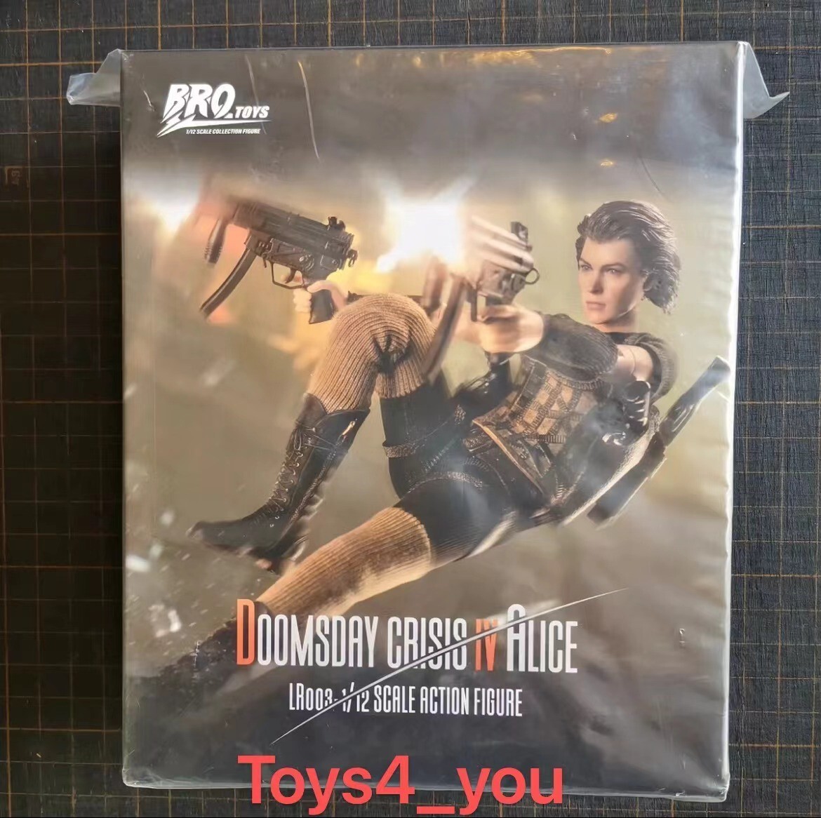 BROTOYS 1/12 アリス RE 4 BROTOYS 1/12 アリス RE 4 Brotoys Alice 1/12 Scale Figure