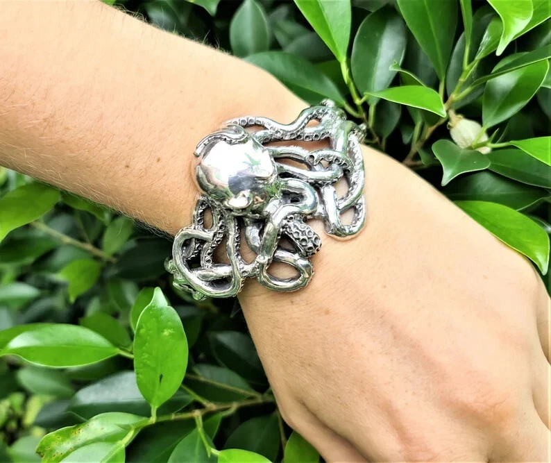 Octopus bracelet best sale jewelry