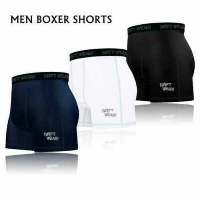 Swift Wears Herren Kompressions Boxershorts Sportslips Hautenge Passform Gym Pants
