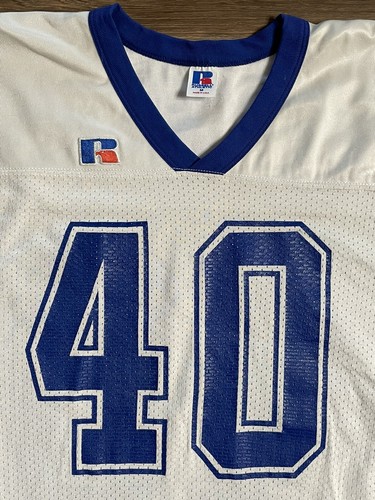 Dixie Fußballtrikot - Russell Athletic Medium - weiß/blau - Bild 3 von 5
