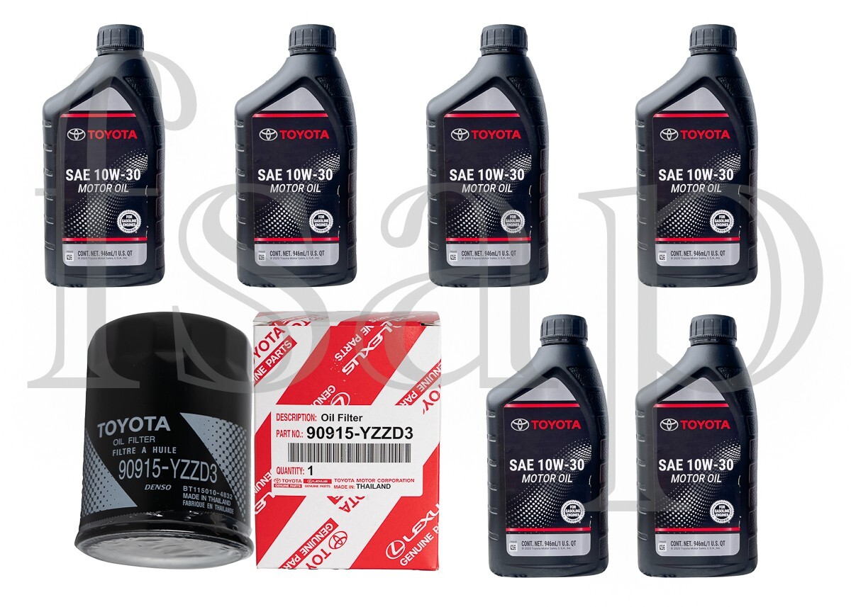 Genuine Toyota oil change kit for 1994 Toyota Land Cruiser 4.5L