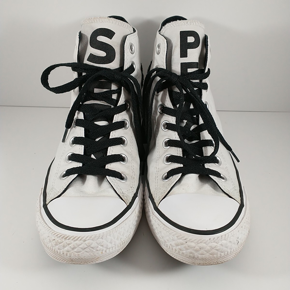 High Top Converse Seek Peace Black Size 10 Converse Chuck Taylor