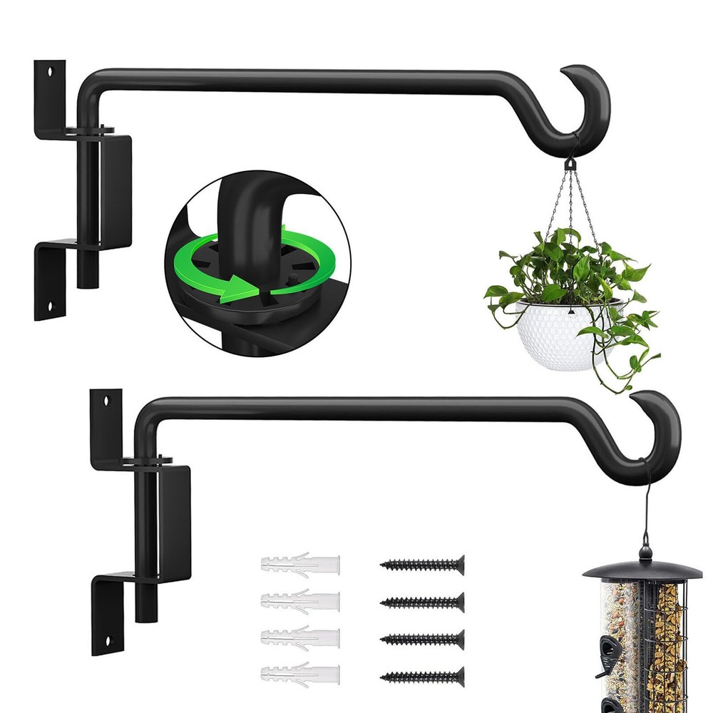 Plant Hanger,Swivel Plant Hanger,Hanging Plant Hooks,Plant Hangers Outdoor,Plant