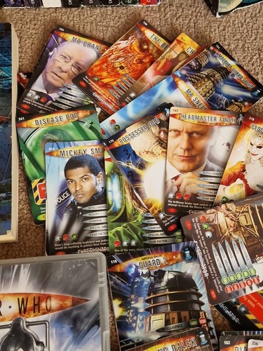 Doctor Who Buch, DVD, Karten Konvolut 11 Taschenbücher 7 Hardcover, Battles In Time Karten - Bild 20 von 20