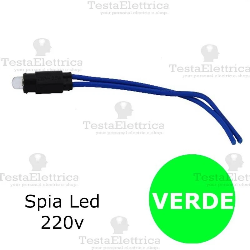 Spia Led VERDE compatibile Bticino Matix, Livinglight e Living International