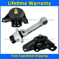 K3643 Motor & Transmission Mount Set 3pc For 2016-2020 Kia Sorento 3.3L FWD AUTO