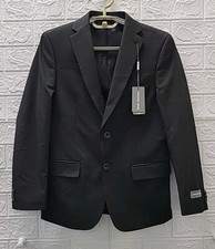 New Michael Kors Comfort Stretch Classic Fit Suit Jacket Blazer Black Sz 14 Reg