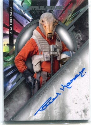 2022 Topps Masterwork Star Wars - PAUL KASEY - Autograph as C'AI THRENALLI