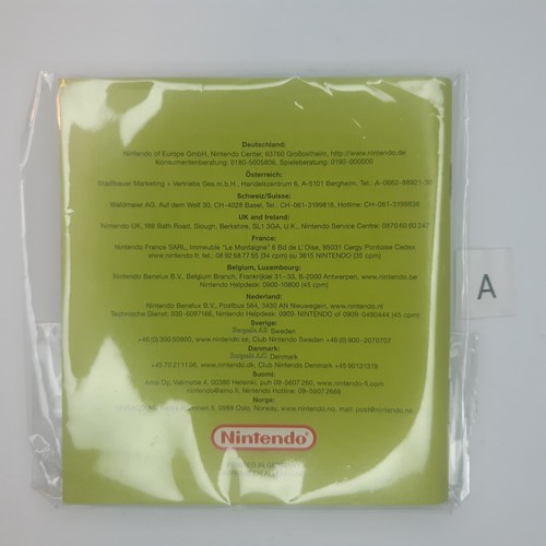 manual gameboy advance Mario Superstar Saga AGB-A8P-NFHUG - Picture 4 of 4