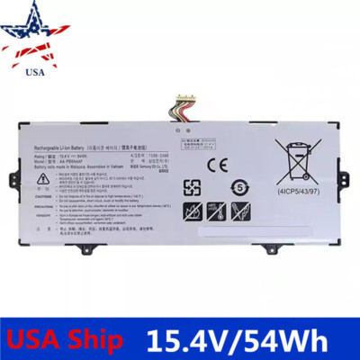 For Samsung Galaxy Book Flex 2 Alpha NP730QDA 13.3 15.4V 54Wh AA-PBSN4AF 1588-33