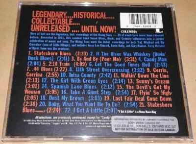 RISING SONS-FEATURING TAJ MAHAL AND RY COODER-CD-(Blues Rock, Folk