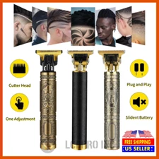 Professional Trimmer Hair Clippers Cutting Beard Cordless Barber Shaving Machine
