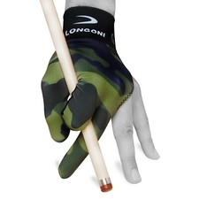LONGONI Billiard POOL CUE GLOVE Fancy Military 1 for Left hand  FREE SHIPPING 