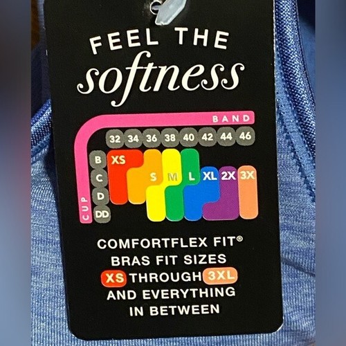 Bali Comfort Revolution ComfortFlex Fit Seamless Shaping Wireless Bra DF3488 S - Picture 8 of 9