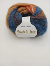 Filatura Lanarota Mosaic Mohair Yarn  Dye Lot 45367 Color 31302