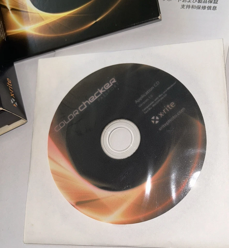 X-Rite ColorChecker Passport Photo * APPLICATION CD Software Disk Only MINT DVD - Image 2 of 4