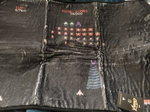 Loot Crate Galaga Bath / Shower Mat Brand New