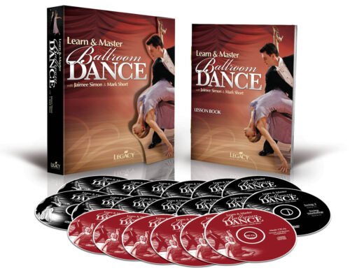 Learn & Master Ballroom Dancing Lessons How To Dance Video Book 12-DVD 6-CD Pack - Picture 1 of 1