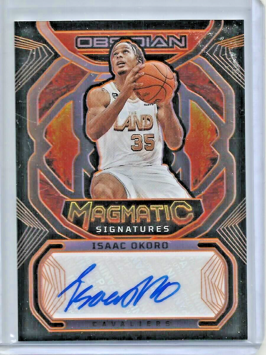 NBAカード　ISAAC OKORO Isaac Okoro 2022/23 Panini Obsidian Magmatic Signatures Autograph