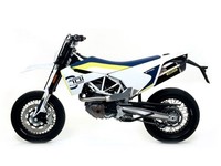 Race Tech Arrow Dark Aluminium SchalldÄMpfer FÜR Husqvarna 701 Enduro/Supermot