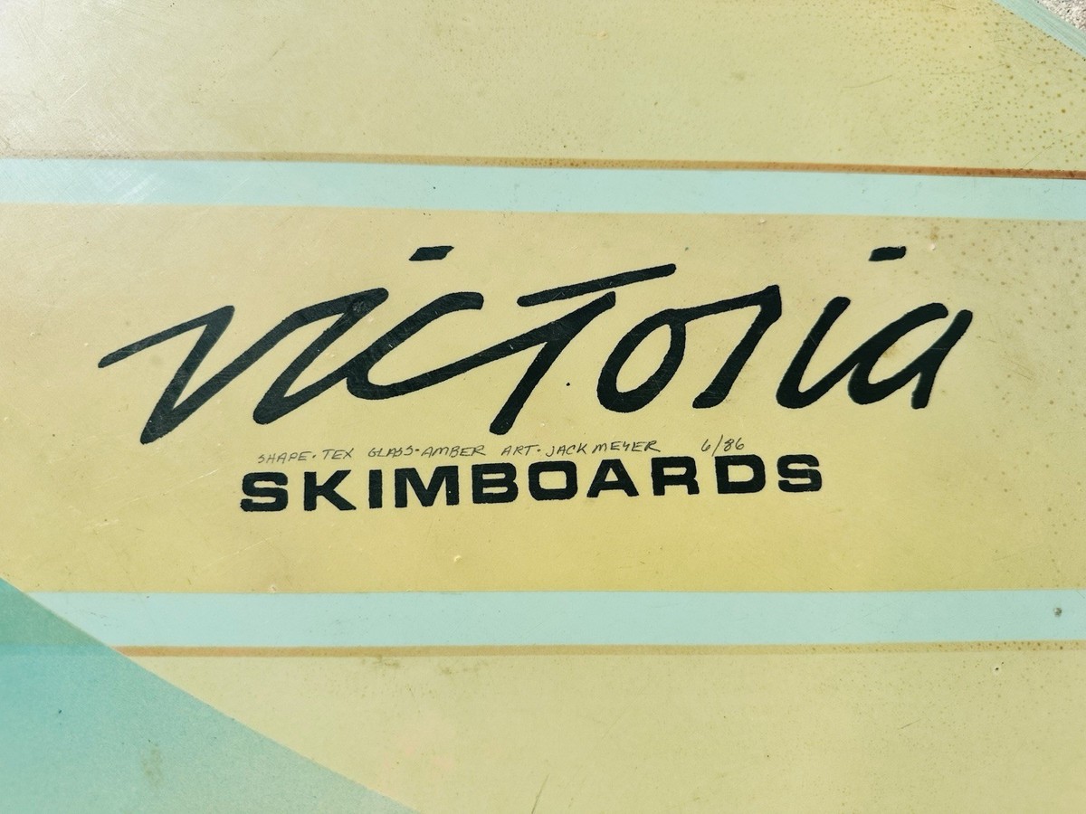 Vintage Victoria Pro Series Skimboard | eBay