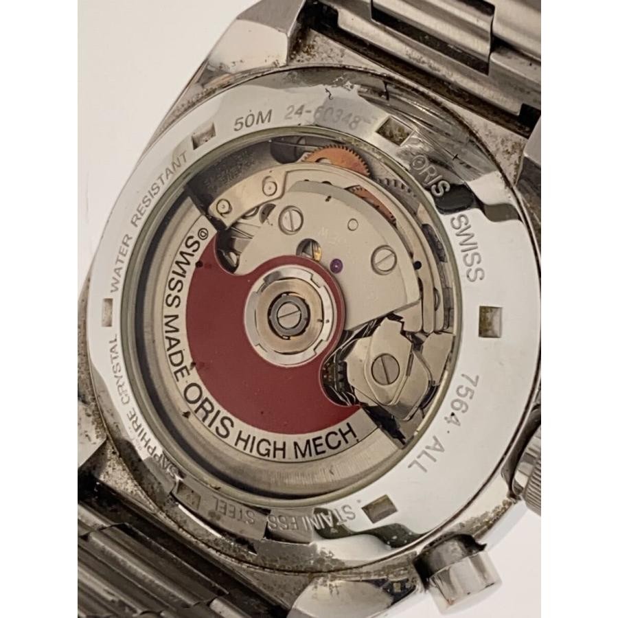 ORIS Automatic Watch Ref.7564 Black Dial Stainles… - image 3