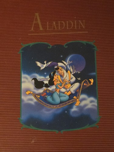 Disney Vintage Storybook Ornament Set Aladdin 16144 Christmas Collection 8 Pcs - Picture 2 of 18