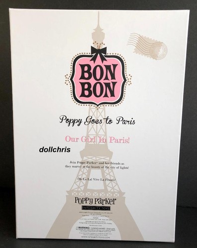 Ooh La La Poppy Parker Doll Gift Set Bon Bon 2016 W Club Poppy Goes to Paris New - Picture 8 of 12