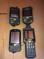 LOT OF 4 SYMBOL BARCODE SCANNERS MC75A6 MC7094 MC5590 MC3090