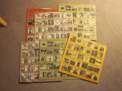 6 Capitol 12" Inner Sleeves lot Beatles, Beach Boys