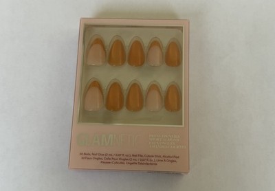 Glamnetic Press On Nails-Orange Pop