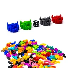 Fairy Castle Palace Miniatures for Board Games - Board Game Accessory DnD Pieces