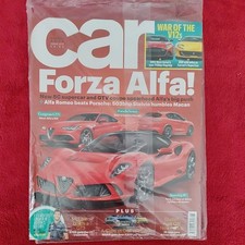 CAR magazine August 2018 featuring Alfa Romeo, DBS vs Superfast , McLaren etc.